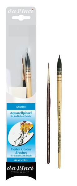 da Vinci Aquarell Malpinsel Set Serie 5247-Künstlerbedarf yanik-shop.de