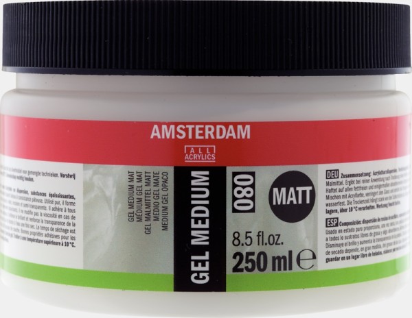 Amsterdam Gel Malmittel Matt 250 ml