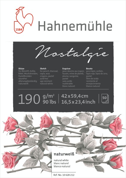 Hahnemühle Nostalgie Skizzenblock, 190 g