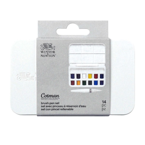 Winsor & Newton Cotman Water Colour Brush Pen Set