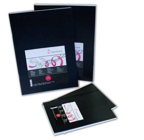 Hahnemühle Sketch Booklet Black, 140 g/m²