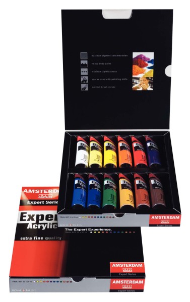 Amsterdam Acrylfarbe Expert Introset 12 x 20 ml
