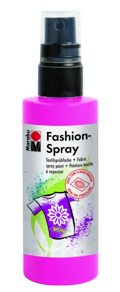 Marabu Fashion-Spray Textilsprühfarbe 100 ml Pink