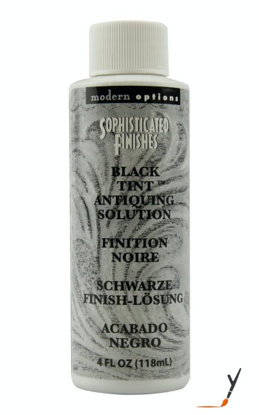 Modern Options schwarze Finish-Lösung 118 ml bei Künstlerbedarf yanik