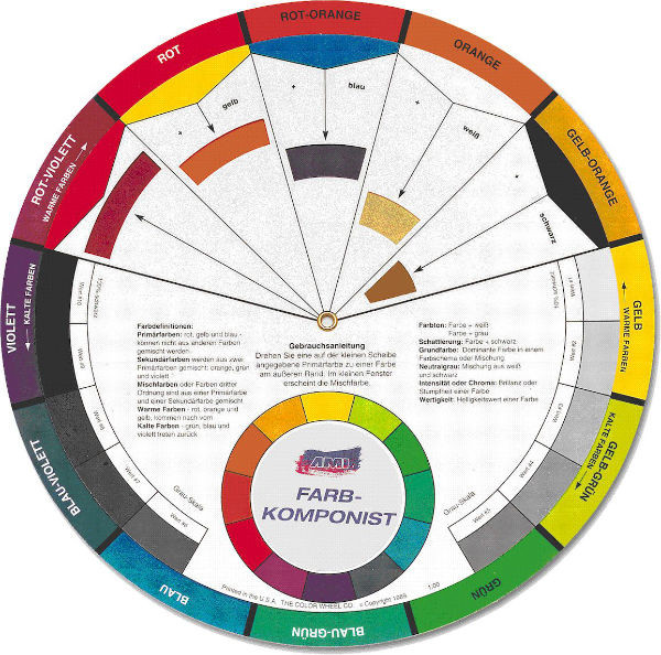Farbkreis - Farbkomponist groß