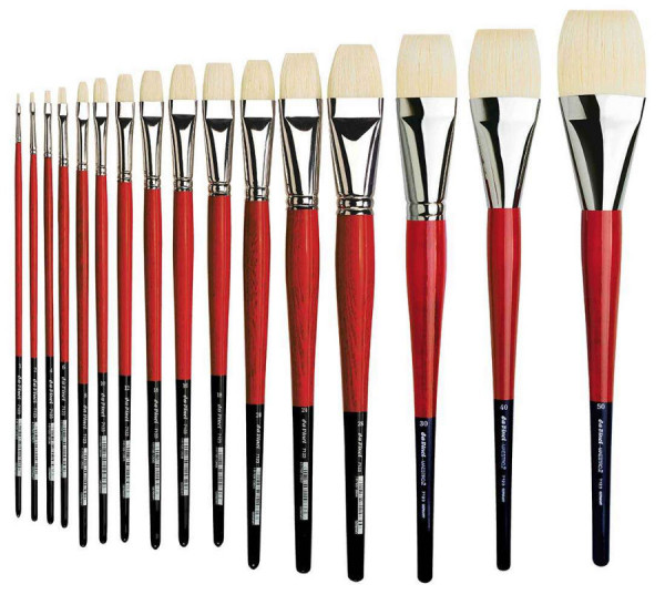 da Vinci MAESTRO 2 flach Öl-und Acrylpinsel, Serie 7123