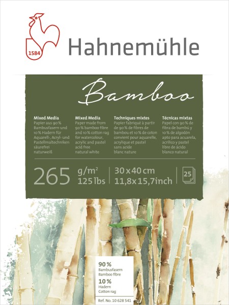 Hahnemühle MixedMediaBlock Bamboo 265 g