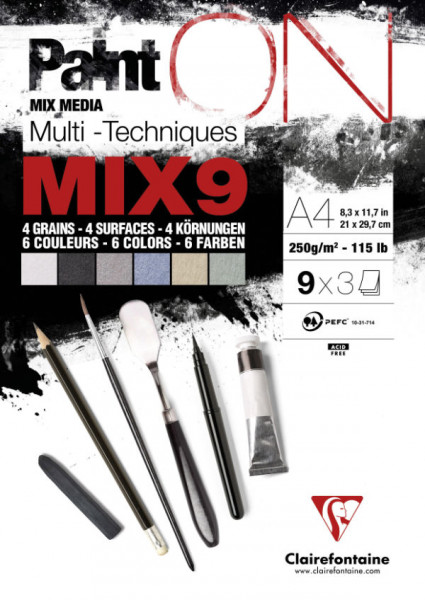 Paint On Multitechnik MIX 9, Mix Media, 250 g A4