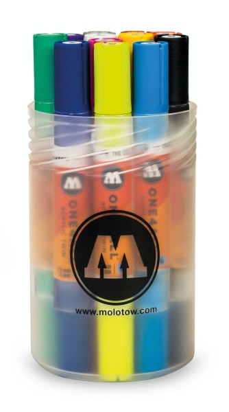 MOLOTOW ONE4ALL Acrylic Twin 12er Box