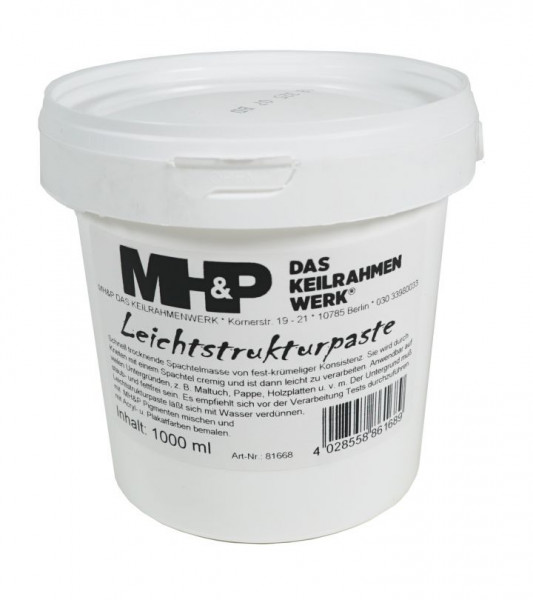 Leichtstrukturpaste 1000 ml