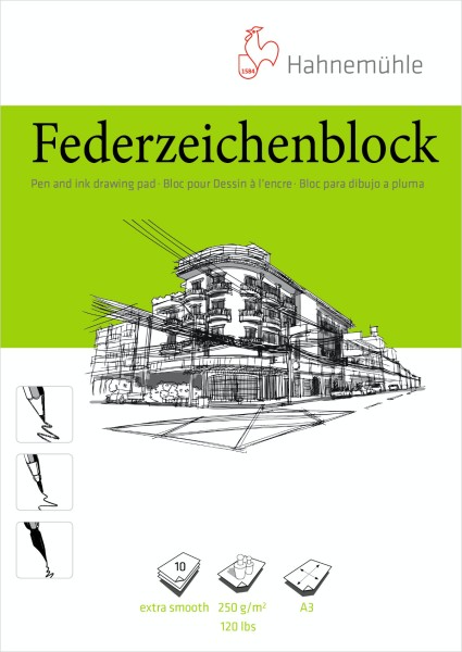 Hahnemühle Federzeichenblock, 250 g/m²