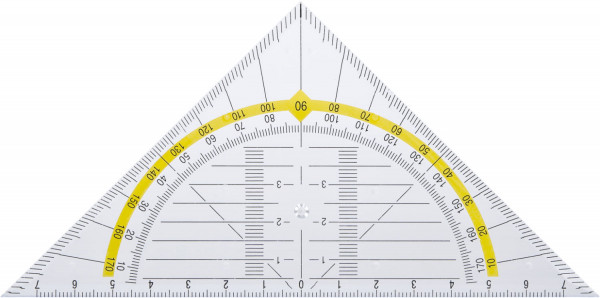 Geodreieck 14 cm