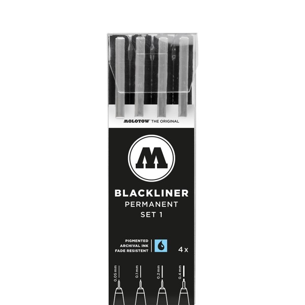 MOLOTOW Blackliner Set 1 4er Set