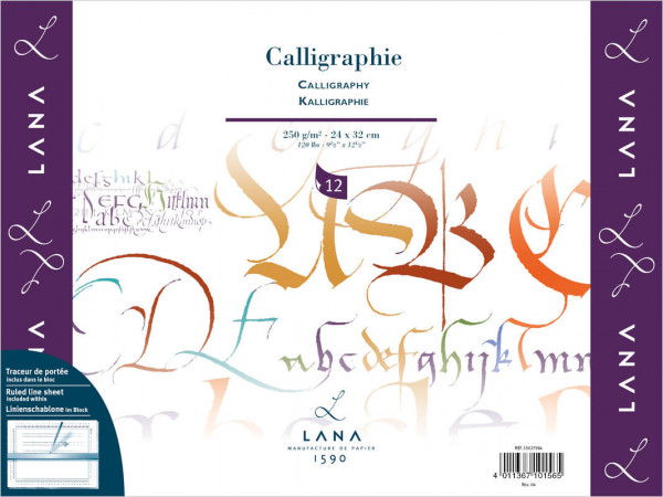 Lana Calligraphie Block, 250 g